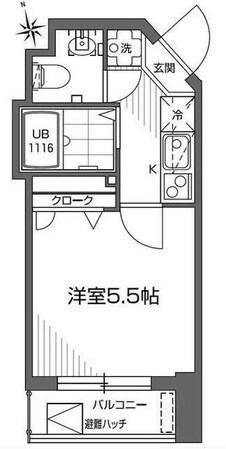 早稲田駅 徒歩7分 2階の物件間取画像